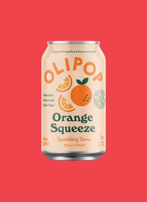 Olipop Flashcard Packaging, Mom Wellness, Soda Branding, Beer Logos, Drinks Packaging, Healthy Soda, Surreal Photography, Functional Beverage, Soda Brands