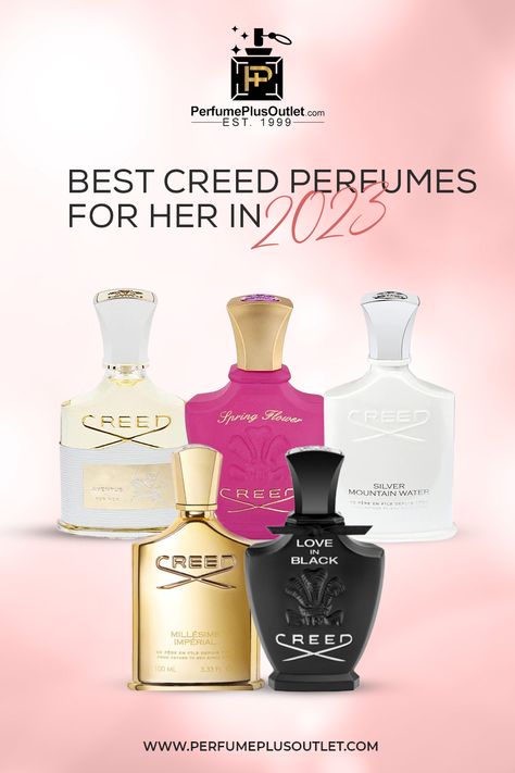 Best Creed Perfumes for Her in 2023 Best Women’s Perfumes, Sophisticated Perfume For Women, Creed Parfum Women, Creed Perfume Woman, Creed Women Perfume, Clive Christian Perfume For Women, Creed White Perfume, Luxury Perfume Women, Love In Black