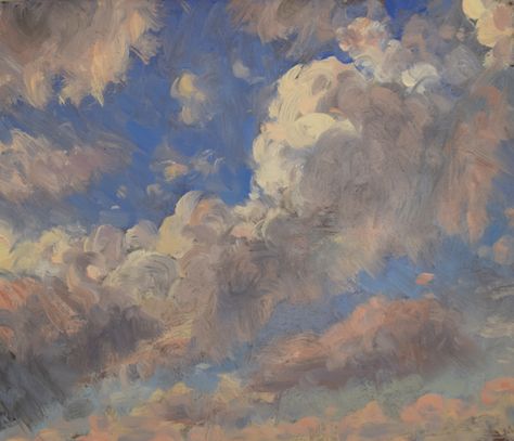 a painting a day: Sky Day Sky, Painting A Day, The Sky, Oil Painting, Songs