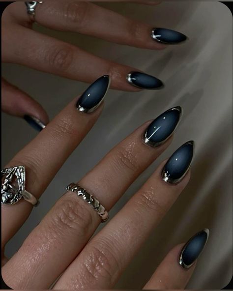 Milky Nails, Gothic Nails, Smink Inspiration, Makijaż Smokey Eye, Cat Eye Nails, Minimalist Nails, Fire Nails, Funky Nails, Pretty Acrylic Nails