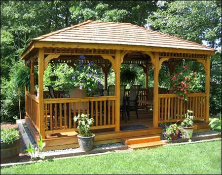 Rectangular Gazebo, Rectangle Gazebo, Modern Gazebo, Gazebo Ideas, Gazebo Plans, Backyard Canopy, Wooden Gazebo, Cozy Backyard, Backyard Gazebo