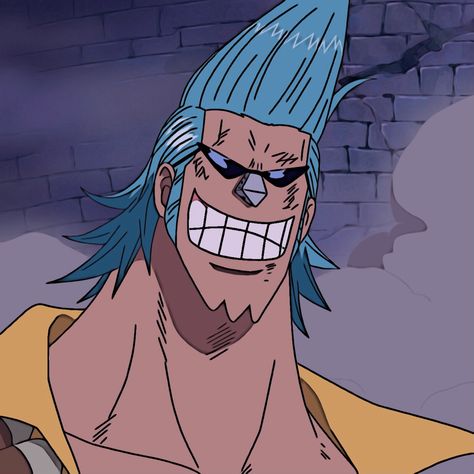 Franky One Piece Pfp, Franky Pre Timeskip, Franky Drawing, Franky One Piece Fanart, Franky One Piece Icon, Frankie One Piece, One Piece Franky, Franky One Piece, Peace Drawing