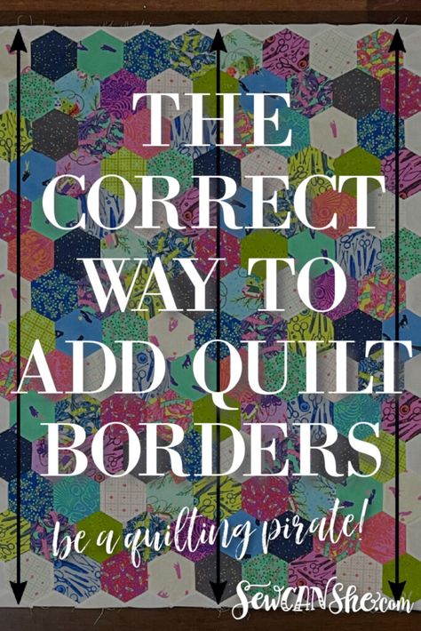 Quilt Border Measurements, Measuring For Quilt Borders, Jelly Roll Quilt Borders Ideas, How To Add Quilt Borders, Quilt Border Tutorial, How To Sew A Border On A Quilt, Multiple Quilt Borders, Adding Quilt Borders, Borders Quilt Ideas