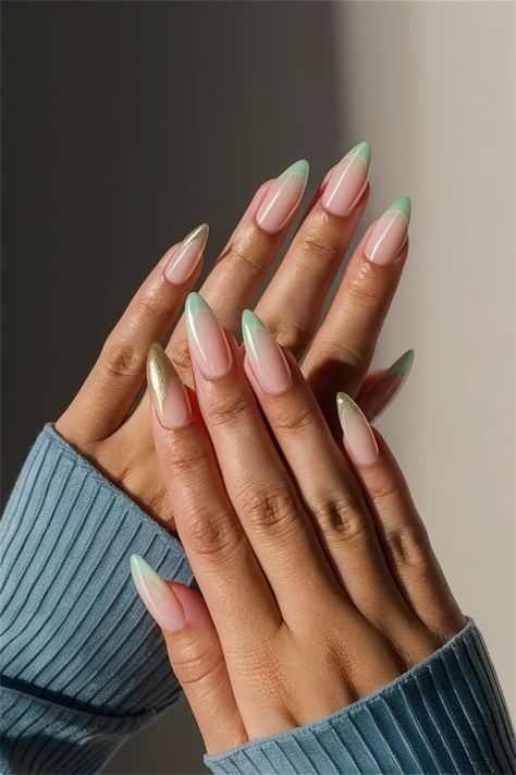 Discover the beauty of simple nail ideas with this stunning almond shape summer design. The elegance of the almond shape perfectly complements bright pastel colors, giving your nails a fresh and stylish look for the season. This chic design is not only easy to achieve but also ideal for any summer occasion. Elevate your nail game with this effortless style that screams sunshine and warmth. Nail Designs Winter, Tip Nail Ideas, French Tip Nail Ideas, Simple Nail Ideas, 2025 Trends, Winter Inspired, Nail Design Ideas, Almond Acrylic Nails, Burgundy Nails