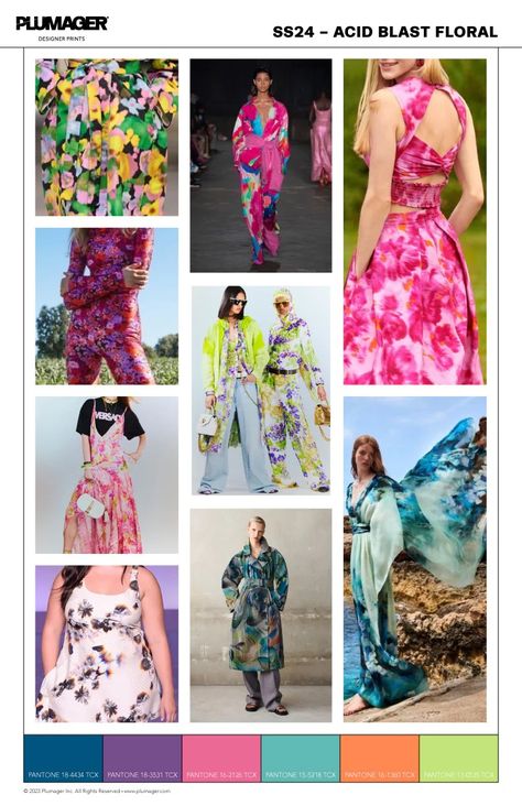 Print Trend Forecast - Spring / Summer 2024 – Plumager, Inc. Trending Prints, Aw 2024, Trend Forecast, Fashion Forecasting, Ny Fashion, Spring Summer 2024, Print Trends, Trends 2024, Trend Forecasting