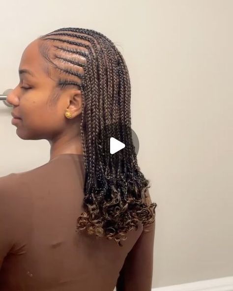 Virgin Hair Styles Without Attachment, Fulani Braids, Virgin Hair, Hair Videos, Hair Inspo, Hair Stylist, Braids, Hair Styles, Hair