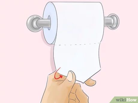 8 Ways to Fold Toilet Paper - wikiHow Fold Toilet Paper, Toilet Paper Origami, Folding House, Toilet Paper Art, Toilet Paper Roll Art, Tissue Paper Crafts, Rolled Paper Art, Toilet Paper Crafts, Fancy Print