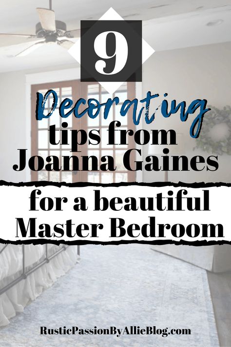 If you want to decorate just like Joanna gaines does & look like a pro decorator these tips will help you! I love the neutral decor that she uses in your entryway, living room, kitchen, and master bedroom. These fixer upper remodels are gorgeous and will bring you tons of farmhouse inspiration. If you love neutral interior design and white and gray bedroom decorations look no further. #farmhouse #farmhousedecor #farmhousestyle #joannagaines #fixerupper #neutralhomedecor #homedecor #diy #decor Sophisticated Bedroom Decor, Joanna Gaines Bedroom, Fixer Upper Bedrooms, Joanna Gaines Design, Rustic Bed, Neutral Interior Design, Fixer Upper Joanna Gaines, Joanna Gaines Style, Shabby Chic Design