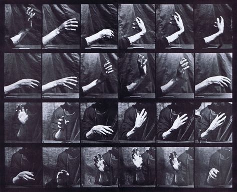 Eadweard Muybridge, Plate 535 - Close Up Movement Of Hand Beating Time Sequence Photography, Eadweard Muybridge, Animal Movement, Motion Photography, Robert Rauschenberg, Gcse Art, Moving Image, Art Institute Of Chicago, 인물 사진