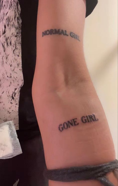 Normal Girl Tattoo Sza, Sza Tattoos Minimalist, Sza Lyrics Tattoo, Sza Tattoos Idea, Ctrl Tattoo, Ctrl Sza Tattoo, Sza Tattoos, Swag Tattoo, Song Lyric Tattoos