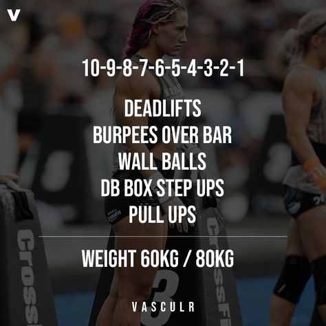 WORKOUTS by VASCULR | ⚡️Here’s Your Workout Of The Day! Tag your friends! Give it a try and post your time in the comments! ⁠ .⁠ ⌖ Check out our CrossFit… | Instagram Upper Body Crossfit Workout, Crossfit Upper Body Workout, Home Crossfit Workouts, Box Step Ups, Crossfit Workout Program, Crossfit Programming, Metabolic Conditioning Workout, Spartan Training, Crossfit Program