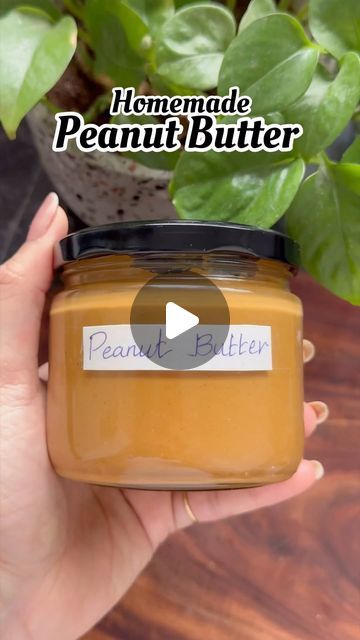 Aishwarya sonvane on Instagram: "This peanut butter recipe has no sugar, no transfats and no preservatives since you’re making this at home.you can customise your own ingredients.And this is also a cost effective way since high quality organic peanut butters are costlier than the regular store bought peanut butter. Save this recipe and try this,I’m sure you’re gonna love it. Follow me for more such interesting recipes.  #peanutbutter #homemadenutbutter #nutbutter #peanutbutterlover #veganrecipes #veganbutter #peanutbutteraddict #homemade #homemaderecipe #homechef #chefsofinstagram #reelsinstagram #reelitfeelit #reelsindia #recipereels" Peanut Butter At Home Recipe, Making Peanut Butter At Home, How To Make Peanut Butter, Peanut Butter Homemade, Peanut Butter Recipe, Homemade Nut Butter, Making Peanut Butter, Dance Tutorials, Raw Peanuts