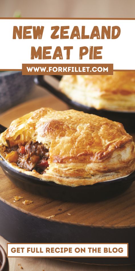 In this blog, I will share with you a New Zealand Meat Pie Recipe that is extremely delicious. It's wrapped in a crispy, golden crust.
#NewZealandMeat #PieRecipe Best Meat Pie Recipe, New Zealand Meat Pie, New Zealand Meat Pie Recipe, Savory Hand Pies Recipes, New Zealand Recipes, Australian Meat Pie, Kiwi Recipes, Pie Designs, Dinner Pies