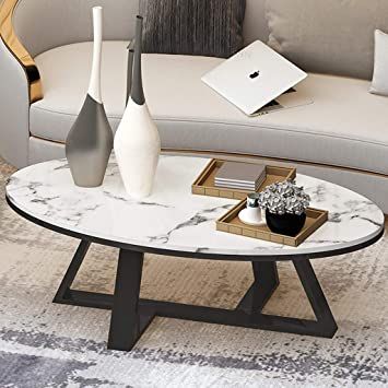 Tea Table Design, Pedestal Tables, Coffee Table Design Modern, Central Table, Table Pedestal, Long Sofa Table, Oval Coffee Table, Living Room Size, Table Decor Living Room