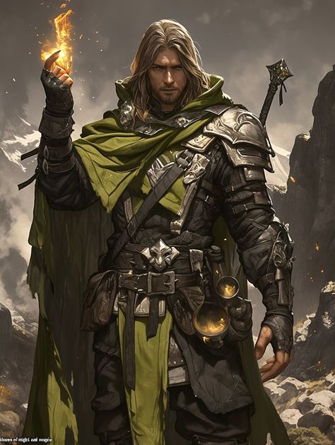 Warlock (Character) —day 4 Dnd 5e Druid Character Art, Spellblade Character Art, Warlock Dnd Character Concept, Human Wizard Male, D&d Warlock, Human Dnd Character, Dnd Warlock Character Design, D And D Characters, Warlock Ideas