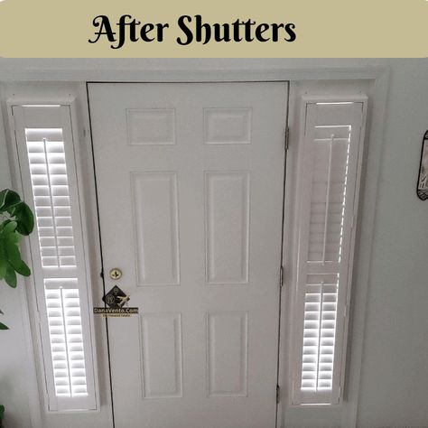 Front Door Sidelights Coverings, Side Window Front Door Coverings, Sidelight Window Ideas, Window Treatments Diy, Transom Window Treatments, Front Door Side Windows, Front Door Window Covering, Front Door Sidelights, Sidelight Curtains