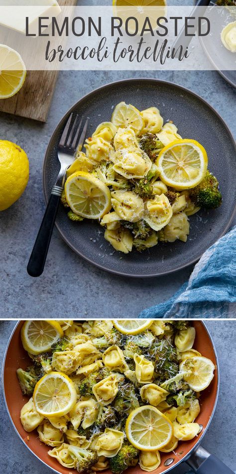 Tortolini Recipe, Broccoli Tortellini, Broccoli Lemon, Chicken Tortellini, Tortellini Recipes, Tortellini Salad, Pantry Ingredients, Fresh Salad Recipes, Healthy Pasta