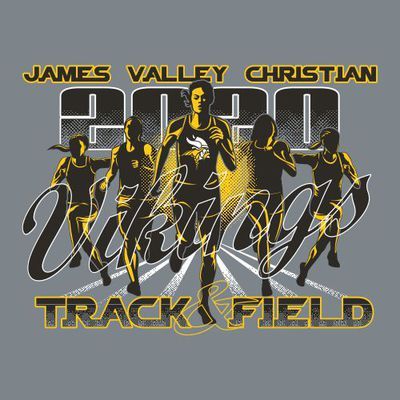 A 3-color Track & Field Design for James Valley Christian. Track Runners, Sports Team Apparel, Football Playoffs, Sport Shirt Design, Sports Day, Track Field, Team Uniforms, Sports Uniforms, Spirit Wear