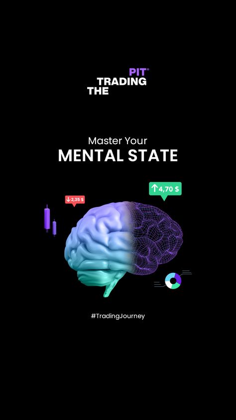 Trading isn't just about charts and numbers. It's a mental game of patience, discipline, and continuous learning. Every trader is a student of the market 📘 #thetradingpit #tradingjourney #mentalhealth #tradingmotivation #tradinglifestyle Trader Motivation, A Student, Marketing, Design