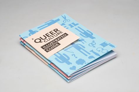 A Queer Culture illustrated guide on Behance Queer Culture, Zine Design, Booklet Design, Graphic Design Lessons, Postmodernism, Visual Identity, Book Design, Editorial, Branding