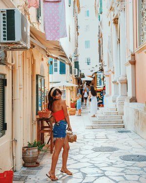 The most instagrammable places to visit on Corfu | Travel Ideas | Discover Greece Kassiopi Corfu, Corfu Town, Airport Aesthetic, Old Windmills, Most Instagrammable Places, Corfu Greece, Find Cheap Flights, Taxi Cab, Instagrammable Places