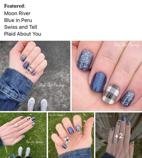 Winter Opal Color Street, Winter Opal Color Street Combo, Color Street Winter Combos, Opal Color, Winter Colors, Color Street Nails, Color Street, Fun Nails, Nail Colors