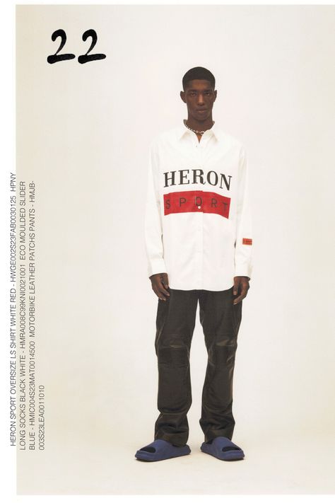 Police Jacket, Varsity Shirt, Leather Jacket Patches, Spring 2023 Ready To Wear, 2023 Ready To Wear Collection, White Leather Jacket, 2023 Ready To Wear, Womenswear Fashion, Heron Preston