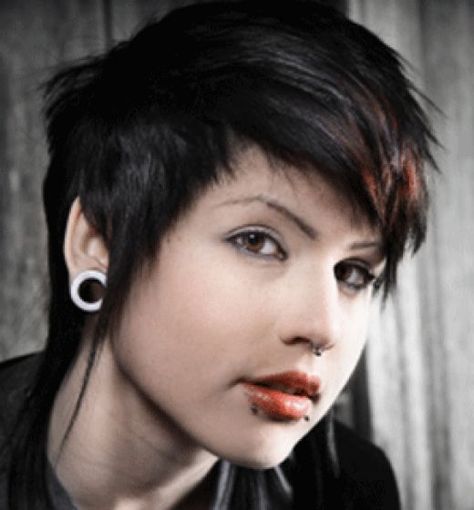 For punk short hairstyles you need to incorporate an unusual hair color such as fluorescent pink, green or blue. Description from aleksangria.blogspot.com. I searched for this on bing.com/images Scene Haircut, Emo Mode, Short Emo Hair, Side Shave, Emo Haircuts, Emo Hairstyle, Short Punk Hair, Emo Hairstyles, Short Scene Hair