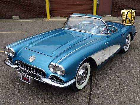 1959 Corvette, Classic Corvette, Chevy Muscle Cars, Best Classic Cars, Ford Classic Cars, Classy Cars, Chevy Corvette, Us Cars, Classic Cars Trucks