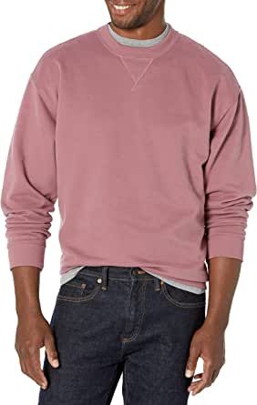 GAP Men's Vintage Soft Drop Shoulder Crew Sweatshirt at Amazon Men’s Clothing store Pink Sweatshirt Outfit Men, Pink Sweatshirt Outfit, Sweatshirt Outfit Men, Gap Sweatshirt, Ribbed Hoodie, Camouflage Hoodie, Red Crewneck, Athletic Sweatshirts, Basic Sweatshirt