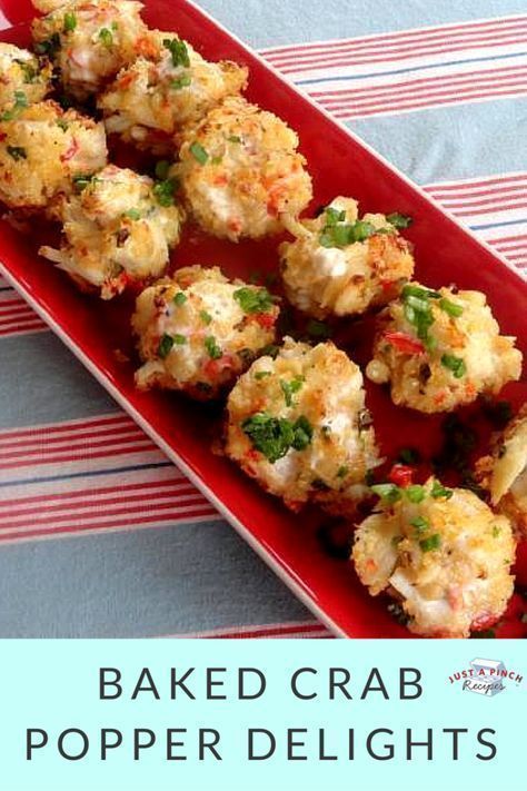 Plats Ramadan, Crab Appetizer, Baked Crab, Fingerfood Party, Seafood Appetizers, Crab Recipes, Finger Food Appetizers, Seafood Dinner, Party Food Appetizers