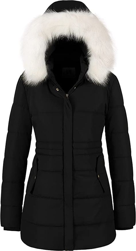 Womens Parka Winter, Winter Coat Parka, Warm Coats, Cotton Lycra Fabric, Womens Faux Fur Coat, Snowy Weather, Winter Puffer Jackets, Warm Winter Jackets, Womens Puffer Vest