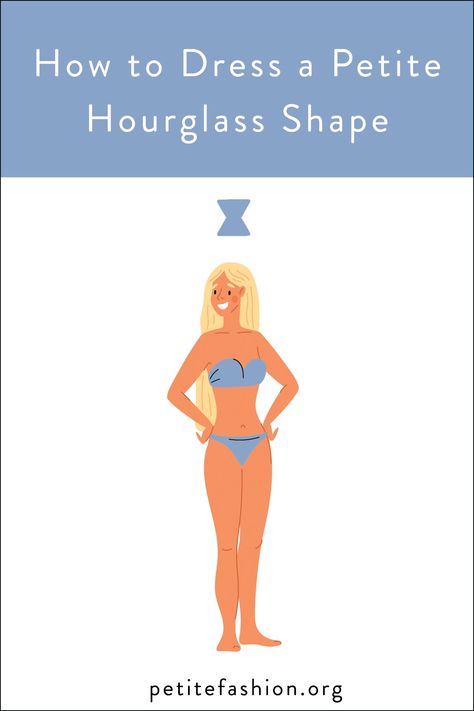 Here's how to dress for a petite hourglass body shape, including practical tips for choosing outfits that highlight your figure and fit your frame perfectly. Size 6 Petite Outfits Women, Autumn Hourglass Outfit, Dressing For Your Body Type Hourglass Style, Hourglass Bodyshape Outfit, Hourglass Fashion Tips, Hourglass Street Style, Figure Flattering Outfits, Style Hourglass Body Shape, Shirts For Hourglass Shape