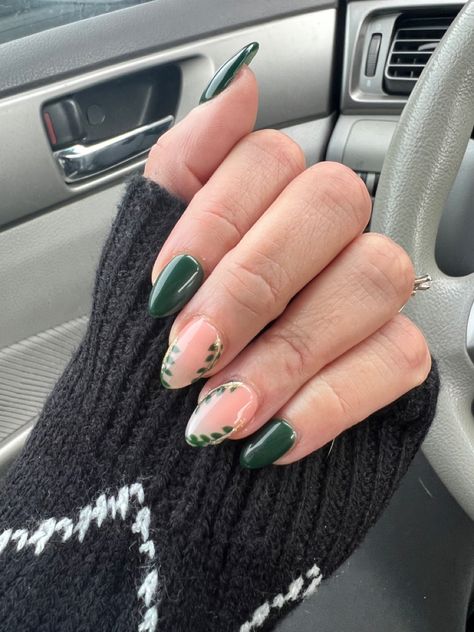 Acrylic nails, green nails, nail design Acrylic Nails Green, Green Acrylic Nails, Nails Green, Nail Idea, Simple Nail Designs, Green Nails, Nails Nail, White Nails, Coffin Nails