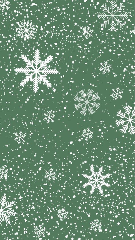 Simple Green Christmas Wallpaper, Green Christmas Background Aesthetic, Light Green Christmas Wallpaper, Sage Green Christmas Wallpaper, Winter Green Wallpaper, Green Christmas Aesthetic Wallpaper, Green Christmas Icons, Snowflakes Pictures, Green Christmas Aesthetic