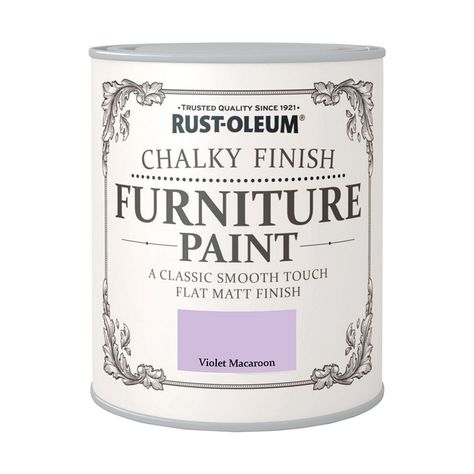 Furniture Paint | Paint & Decorating | Homebase Rustoleum Chalk Paint Colours, Chalk Paint Colours, Kitchen Cupboard Paint, Rustoleum Chalk Paint, Matt Kitchen, Cupboard Paint, Blue Painted Furniture, Paint Chalk, Raspberry Ripple