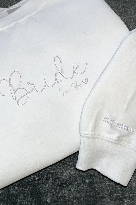 Bride Sweatshirt, Personalised Embroidered Wifey Sweater, Bachelorette Couple Matching Hoodie
PRODUCT SPECIFICATIONS:
- 50% Polyester 50% Cotton
- Reactive Dyed
- Set in Sleeve
- Lycra Ribbed Cuffs, Welt & Neck
- Twin Needle Stitching at Neck, Shoulders, Armhole+
- Brushed Effect for Superior Comfort & Look
- Contemporary Fit
AVAILABLE SIZES:

KIDS SWEATSHIRT :
3/4 YRS, 5/6 YRS, 7/8 YRS, 9/10 YRS, 11/13 YRS

ADULTS SWEATSHIRT :
XS, SM, MD, LR, XL, 2XL, 3XL, 4XL Bride Sweatshirt, Personalized Bride, Couple Matching, Personalized Embroidered, Hen Party, Embroidered Sweatshirts, Kids Sweatshirt, Business Fashion, Cuff