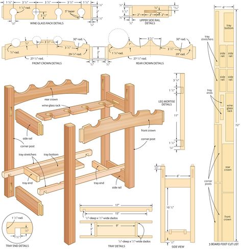 150 Highly Detailed Woodworking Projects & E-Books Woodworking Table Plans, Wine Rack Plans, Free Woodworking Project Plans, Wine Rack Design, Built In Wine Rack, Woodworking Projects Furniture, Woodworking Business, Wooden Wine Rack, Woodworking Projects For Kids