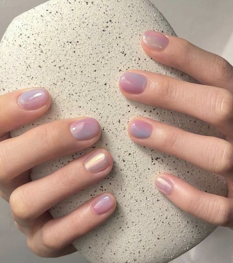 Minimal Nails Art, Hello Nails, Subtle Nails, Simple Gel Nails, Minimal Nails, Blush Nails, Pretty Gel Nails, Cute Gel Nails, Soft Nails