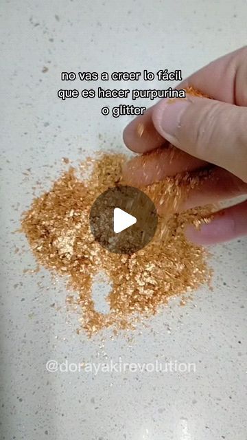 How To Make Edible Glitter, Homemade Edible Glitter, Make Edible Glitter, Edible Gold Glitter, Gold Glitter Cake Topper, March 7, Pastry, Cafe, Glitter