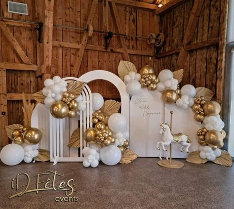 Christening Backdrop, Christening Decorations, Balloons Decoration, Wedding Entrance Decor, Simple Birthday Decorations, Baptism Decorations, Wedding Balloon Decorations, Baby Themes, Balloon Backdrop