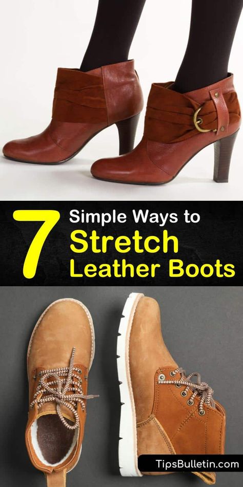 How To Stretch Leather Boots, 2022 Shoe, Stretch Leather Shoes, Arm And Hammer Super Washing Soda, Boot Stretcher, Stretch Leather Boots, Prevent Blisters, How To Stretch Shoes, Shoe Stretcher