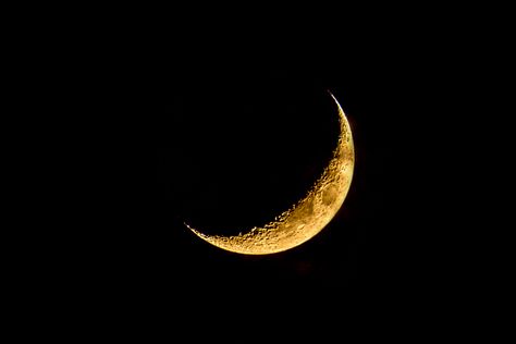 Cresent moon. Cresent Moon Paintings, Cresent Moon Aesthetic Dark, Cresent Moon Pics Aesthetic, Crescent Moon Pictures, Gold Moon Aesthetic, Deer Design Logo, Ramadan Wallpapers, Crescent Moon Art, Texture Painting Techniques