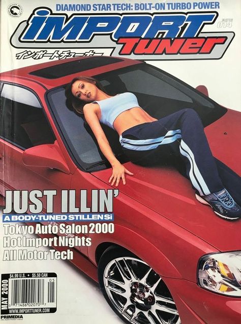 Japanese Magazine, Y2k Posters, Japanese Sports Cars, Devon Aoki, Import Cars, Car Magazine, Pretty Cars, Car Posters, Performance Cars