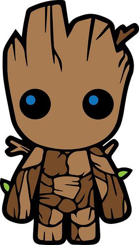 Groot Clipart, Groot Cartoon, Groot Baby, Chibi Marvel, Groot Marvel, Marvel Cartoons, I Am Groot, Baby Groot, Cartoon Drawing