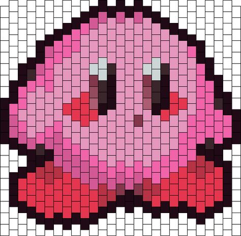 Kandi Patterns - View User Kirby Kandi, Kirby Christmas, Kandi Patterns, Photo Pattern, Jack Kirby, Bead Patterns, Different Patterns, Kirby, Beading Patterns