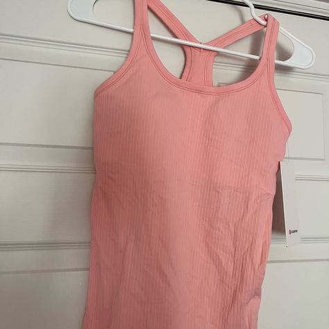 Ebb To Street Tank Top Size 4, Nwt Lululemon Clothes, Lululemon Ebb To Street Tank, Ebb To Street Tank, Anna Claire, Lululemon Pink, Lululemon Align Tank, Tank Outfit, Lululemon Tank Top, Red Tank Tops