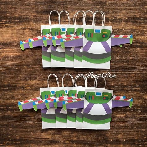 Two Infinity And Beyond Birthday Goodie Bags, Two Infinity And Beyond Birthday Activities, Buzz Lightyear Goody Bags, Two Infinity And Beyond Birthday Decor, Buzz Lightyear Birthday Party, Beyond Birthday, Buzz Lightyear Party, Buzz Lightyear Birthday, Toy Story Buzz Lightyear