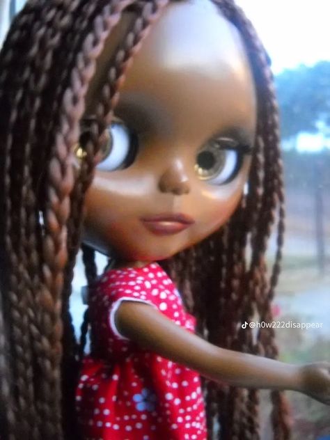 Natural Hair Doll, Fantasy Art Dolls, Black Doll, Black Braids, Child Doll, Pretty Dolls, Girl Blog, Nairobi, Blythe Doll