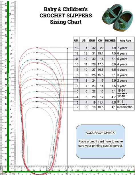 Crochet Slipper Sizes Chart, Crochet Sole Size Chart, Childrens Slippers Crochet, Slipper Size Chart, Crochet Kids Slippers, Baby Shoe Crochet, Shoe Crochet, Crochet Sole, Crochet Learning